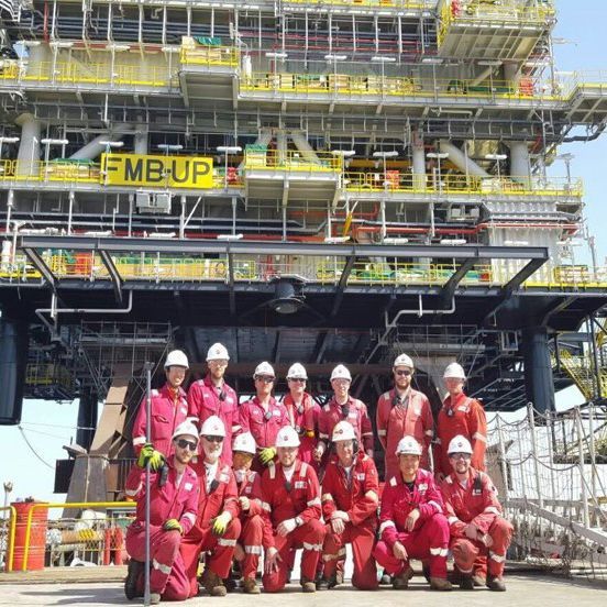 Technip FMB UP and QP Loadout, and Installation 4,300t & 4,800t, 2016